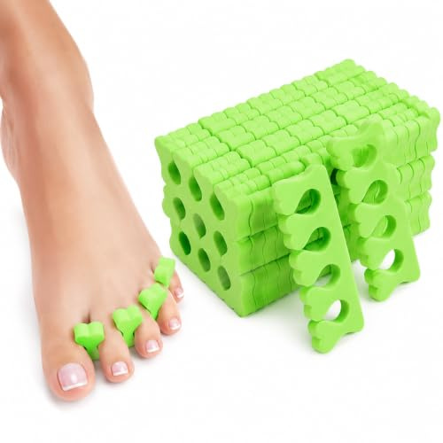 Beavorty Herzförmige Zehentrenner Aus Weichem Schaumstoff 3.94X1.30X0.31In Zehenspreizer Für Pediküre Nageldesign Zuhause Und Professionelle Maniküre