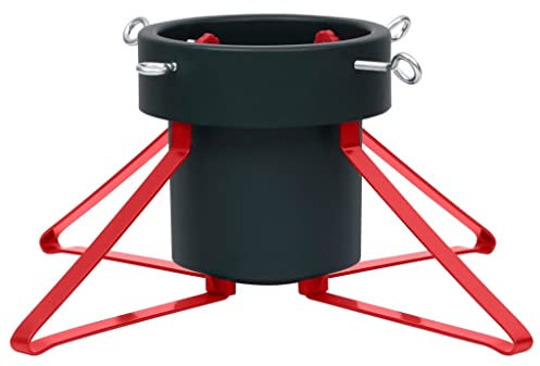 AAOTE Supporto per Albero di Natale per Albero Vero, Supporto per Albero di Natale con Serbatoio dell'Acqua da 2 Litri, Diametro del Tronco 50-120 mm (Verde)