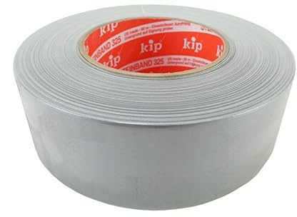 kip 325 Steinband/Panzertape 50 m silber 48 mm