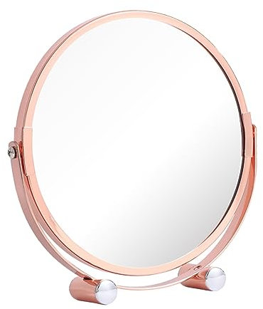 DOITOOL 360grad Dimmbarer Kosmetikspiegel Mit Drehung Für Schreibtisch Tischspiegel Als Geschenk Für Mädchen Standspiegel Mit Klarem Bild