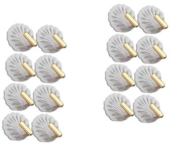 Warmhm 16pièces Muraux Auto-adhésifs Décoratifs Pour Cuisine Et Maison Pour Clés Et Accessoires Style Moderne Et Pratique