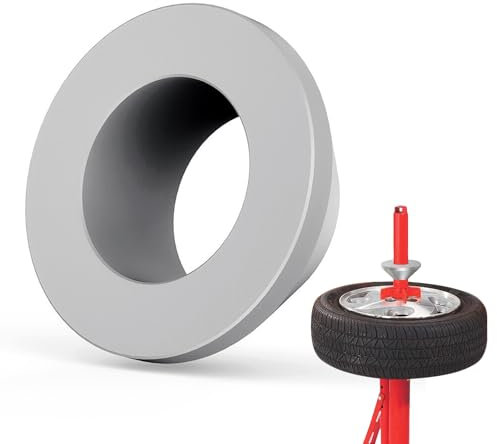 TKSE Cône de Retenue D'équilibreur de Roue, Portable Cône de Maintien D'équilibrage de Roue en Aluminium Changeur de Pneus pour 42,42mm de Diamètre Post Voiture Camion SUV