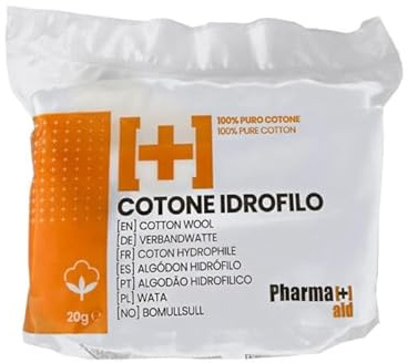 Cotone idrofilo confezione da 20 grammi (10 Confezioni)