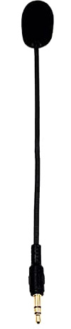 BIGULA Tragbares Mikrofon mit Geräuschunterdrückung, Gaming-Kopfhörer-Kits, omnidirektionales Mikrofon, 20 Hz - 16 kHz Frequenzgang