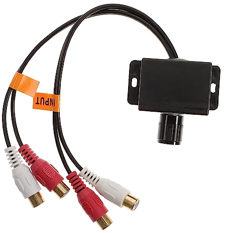 Bouton de Contrôle du Volume Rca pour Amplificateur Voiture Basses