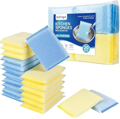 20 Pack All-Purpose Kitchen Sponges