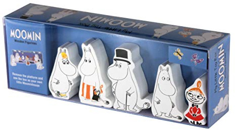 Barbo Toys Barbo Toys6730 Moomin Barba 5 träfigurer min lilla leksakslåda, flerfärgad, liten