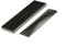 Generic Bilancia con manico per coltello, 2 pezzi G10 in laminato Micarta Blanks per fai da te, leggera, nera e nera
