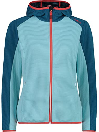 CMP Damen Hoodie Jacke, Acqua, 38