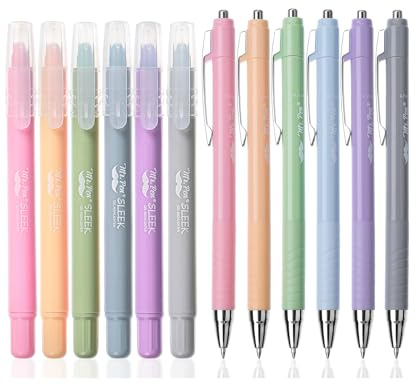 Mr. Pen- Bible Highlighters and Pens No Bleed, 12 Pack, Gel Highlighters, Bible Pens No Bleed Through