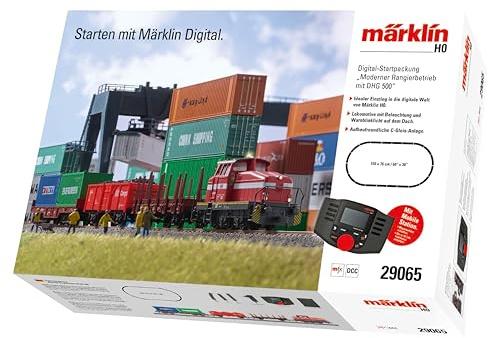 Märklin 29065 Kit de démarrage numérique H0 « Mode de manœuvre Moderne avec DHG 500 »