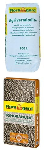 Floragard Vermiculite + Blähton Tongranulat zur Drainage