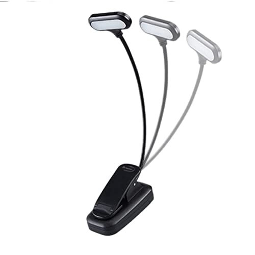 Table Lamps Adjustable led Book Light with Clip goosenecks 5 LEDs AAA Battery Powered Flexible Night Reading Desk lamp Notebook Lamp