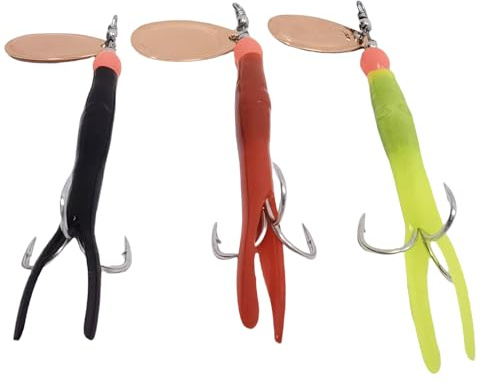 Fishing Spinner Flying Condom C Lures Salmon Sea Trout Pike Bullet 15g 20g Brass Copper Red Yellow Black Long Cast Casting River Strong Rubber Prawn Imitation Spoon Silver Hook