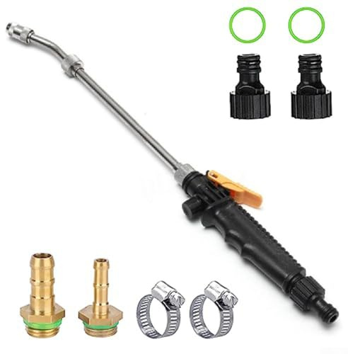 Vielseitiger Gartensprüher mit verstellbarer Länge, Sprühdüse für Bewässerung, Reinigung, Autowäsche (72 cm)