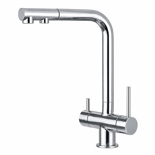 Rubinetto da cucina con Doccetta estraibile 4 vie Shurity 421 (Cromo)
