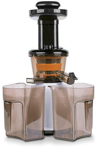 MEDION MD 17843 EXPRIMIDOR LENTA 160W NEGRO, BLANCO MEDION MD 17843, EXPRIMIDOR LENTA, NEGRO, BLANCO, 55 RPM, 1 L, 1 L, 4 CM