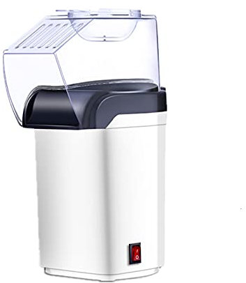 YGLONG Popcorn Machine Mini popcorn machine children's electric home small household appliances automatic popcorn machine Popcorn Maker Machine (Color : White, Size : 220V)