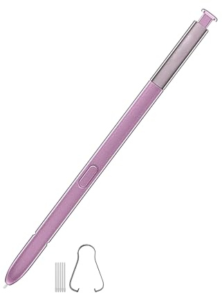 Neuer Ersatz S Stylus Touch S Pen kompatibel mit Samsung Galaxy Note 9 S Pen with Bluetooth(Violett)
