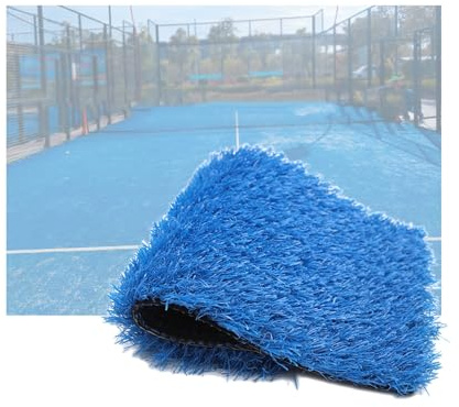 XLIHAWY Erba artificiale sintetica, balcone parco giochi erba sintetica rotolo porta cortile prato tappeto per esterni (colore: blu, dimensioni: 3 x 1,5 m)