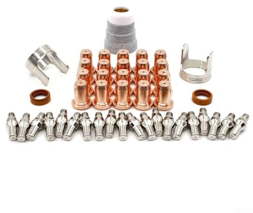 Plasmaschneidbrenner, 45 Stück, Plasmaschneider, Verbrauchsmaterialien, Elektrodenspitzen, 1,1 mm, für PT-60 für IPT-60 Brenner-Ersatzteil