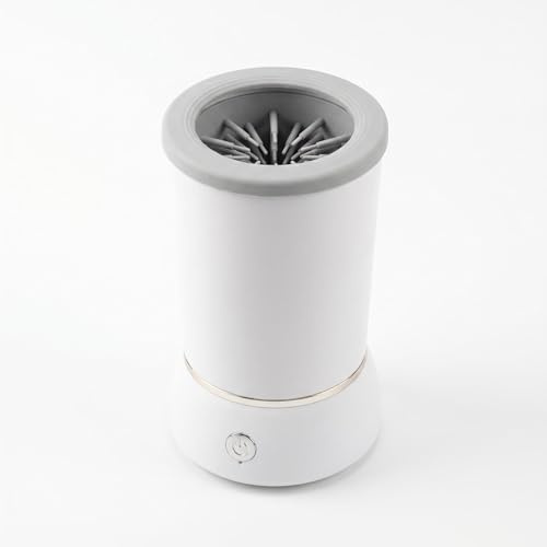 Winb Electric Dog Paw Cleaner and Massager, Portable USB Rechargeable Paw Washing Cup, Automatic Foot Cleaning Machine for Small Dogs