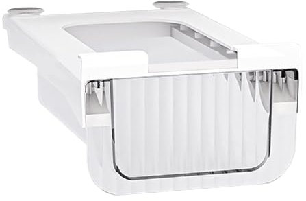Kixolazr Cajones organizadores de nevera, contenedor de almacenamiento apilable para refrigerador, cajones extraíbles transparentes, contenedores de almacenamiento para refrigerador, contenedores