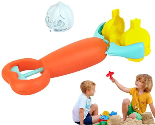 Strandleksaker för resor, Strandleksaker för resor Strandtillbehör Snow | Snow Ball Tool Kit Vinterleksaker för resor Barn Vuxna Pojkar Flickor Familjesammankomster Födelsedag Jul Semes