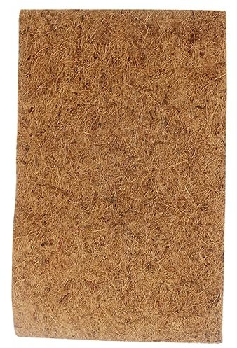 BUGUUYO Tappeto per Rettili per Tartarughe Rivestimento per Acquario Tappetino in Fibra di Cocco Naturale 60x40 Cm Morbido E Sicuro per Rettili