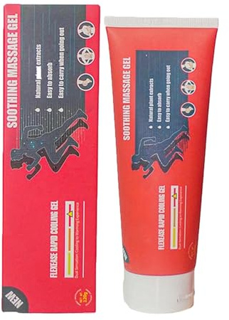 Crema para aliviar el dolor | 120 g de crema de cáñamo fuerte | Gel de | Fórmula de calmante de la articulación muscular de actuación rápida para calambres de piernas Estrés nervioso Masaje