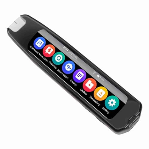Bolígrafo traductor sin conexión WiFi, bolígrafo traductor de Voz Inteligente Compatible con Varios Idiomas, traducción sin conexión a 113 Idiomas, traductor de Idiomas Extranjeros