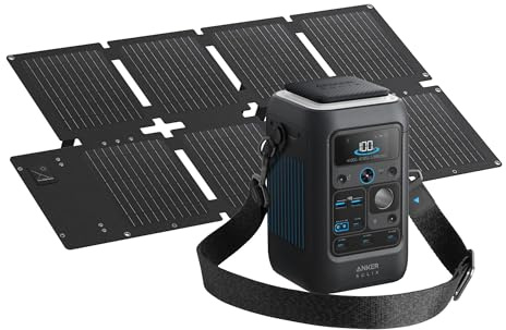 SOLIX C300X DC - Tragbares kraftwerk - DC 11 - 28 / 5 / 9 / 15 / 20 / 28 V - 300 Watt - Lithiumeisenphosphat - 90000 mAh - 288 Wh - Wi-Fi, Bluetooth - mit PS60 solar panel