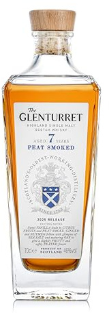 Glenturret - Peat Smoked - 2025 Release - 7 year old Whisky 70cl 46% ABV