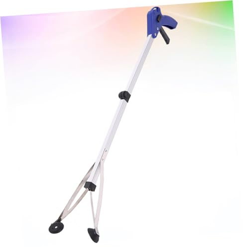 Veemoon Recogedor de Basura Plegable Herramienta Multiuso de Aleación de Aluminio para Recoger Basura Pinzas Ensanchadas Jardín o Escuela