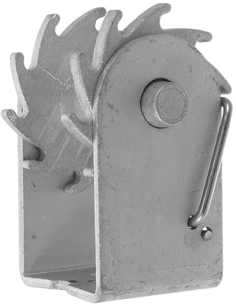TOYANDONA Tensor de Alambre de Acero para Cercas Agrícolas Diseño Sencillo de Ajuste y Tamaño Reducido 7x5x3.7 Cm Adecuado para Labores de Cultivo y Huertos