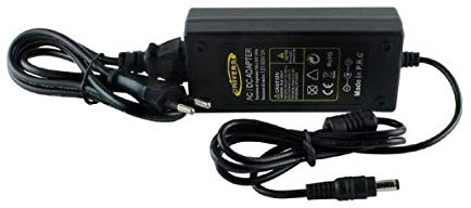 Bloc d'alimentation Transformateur 60W max 5A 12V DC 220v guirlande LED, lecteur DVD, routeur, écrans TFT LCD, radio écran LCD, éclairage a bande LED