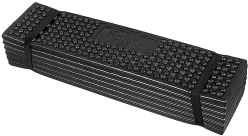 Fox Outdoor Thermomatte, faltbar, schwarz