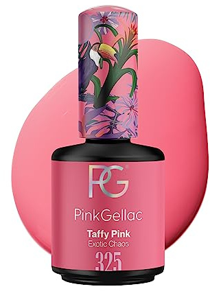 Pink Gellac Gel Nagellack UV, Veganes Nagelgel - 325 Taffy Pink 15 ml