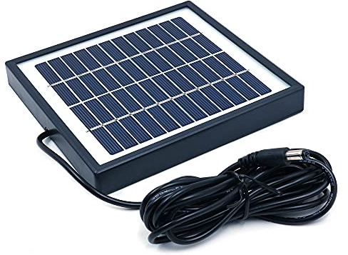 ZONADAH 2W 12V Mini Solar Panel Kit, 3 Meter Kabel, Batter Ladegerät, DIY Home, Science School Projekte, Camping, Angeln, Wandern Outdoor Garten Licht Ladewerkzeuge