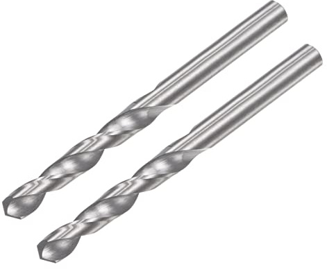 sourcing map 2 Stück VHM Bohrer Spiralbohrer Hochleistungsbohrer Ultrahart 3.3 mm C2/K20