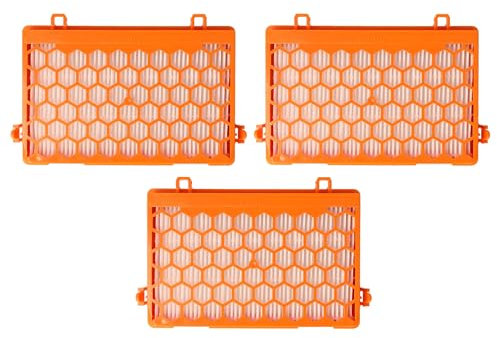 vhbw Filterset 3X Staubsaugerfilter kompatibel mit Thomas crooSer Animal, eco, eco 2.0 Staubsauger - HEPA Filter Allergiefilter