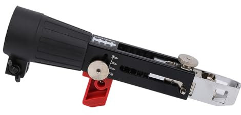 Automatic Chain Nail Gun, Collated Screw Gun, Electric Nail Gun Adjustable DIY Adapter Screw Gun Electric Drill Screw Tightening Equipment Drywall Drill Attachment Woodworking