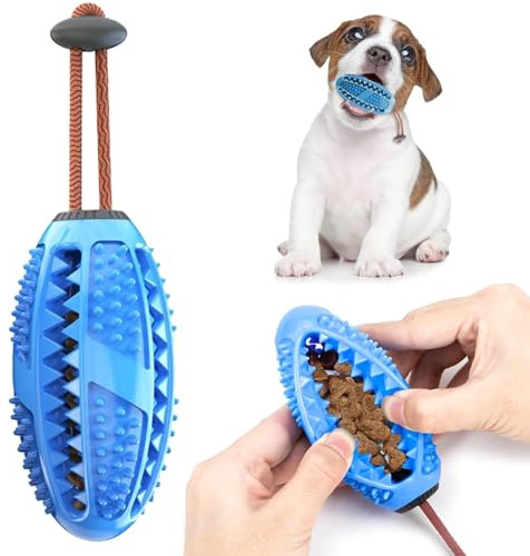 katmerio Hundespielzeug, Hundezahnbürste Kauspielzeug für Hunde, Hund inteligenz spielzeug, Starker Naturkautschuk und Zahnpflege, Kleine und Große Hunde Hundespielzeug