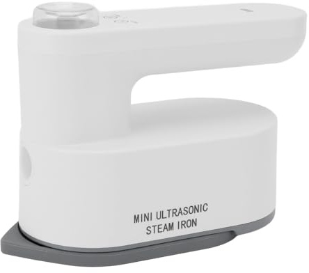 Yechiry Fer à Repasser Pour Défroisseur Vapeur, Chauffage Rapide Machine à Repasser Portative Sans Fil Mini Planche Léger Défroisseur Vapeur Sec/Humide Pour Vêtements, Format Voyage