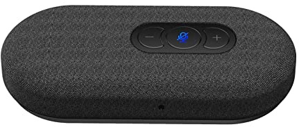 Fafeicy Microfono per Conferenze USB, Microfono Omnidirezionale a 360° con Riduzione del Rumore DSP, Altoparlante Hi-Fi per Riunioni e Giochi Online