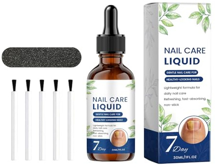 Rinforzante per Unghie in Liquid,30 ml Soluzione Idratante Non Unge per Unghie Mani | Trattamento per Fragili - Ideale per Viaggi d'Affari, Regalo per Lei, Utilizzo Domestico