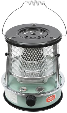 Horno de petróleo para camping, 4,6 L, 2600 W, portátil, para interiores, sin electricidad, ideal para casa, jardín, garaje y emergencia