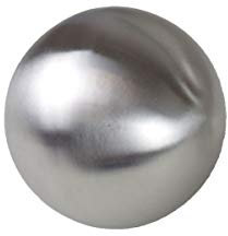 LINDER Edelstahlkugel matt Größe wählbar 5/9/15/20/28cm Gartenkugel Dekokugel Edelstahl, Größe:Ø 5cm