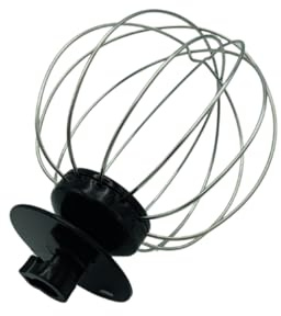 Ariete Fouet à boule Robot pâtissier Noir, Argent Acier inoxydable