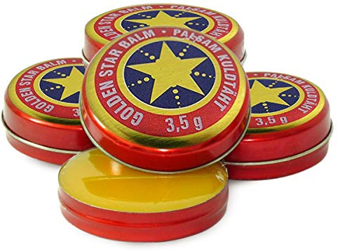 4x (4Stück) Balsam Golden Stern Balm бальзам Звездочка Золотая звезда